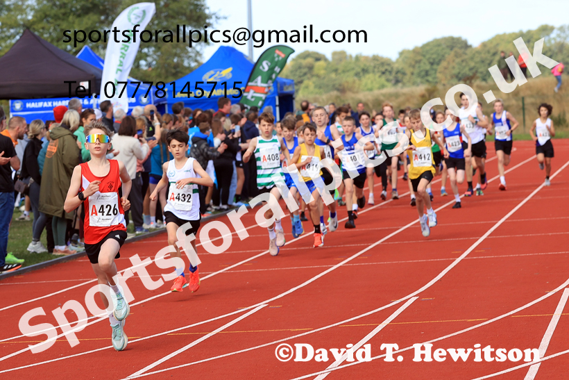 Boys Under-14s, 2026 Northern Mens 6 and Womens 4 Stage and Youngsters Relays, Silksworth, Sunderland. Photo: David T. Hewitson/Sports for All Pics